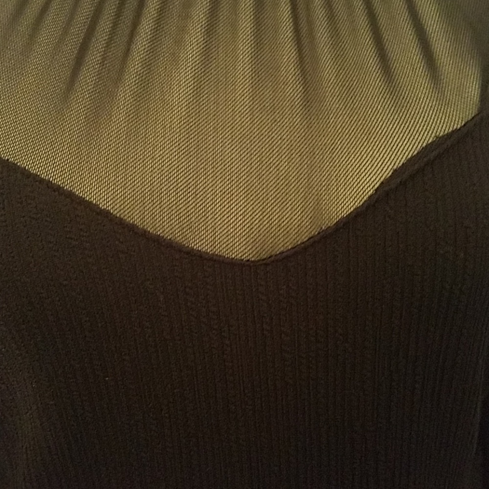 NWT BCBG sweetheart sheath black dress - Picture 4 of 8